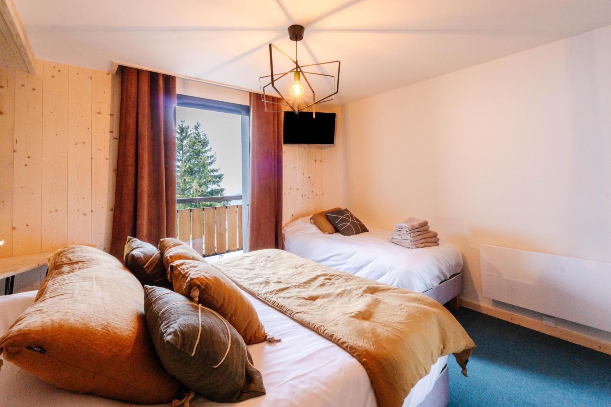 Le Col Panoramic Appartement Fontcouverte-la-Toussuire Buitenkant foto